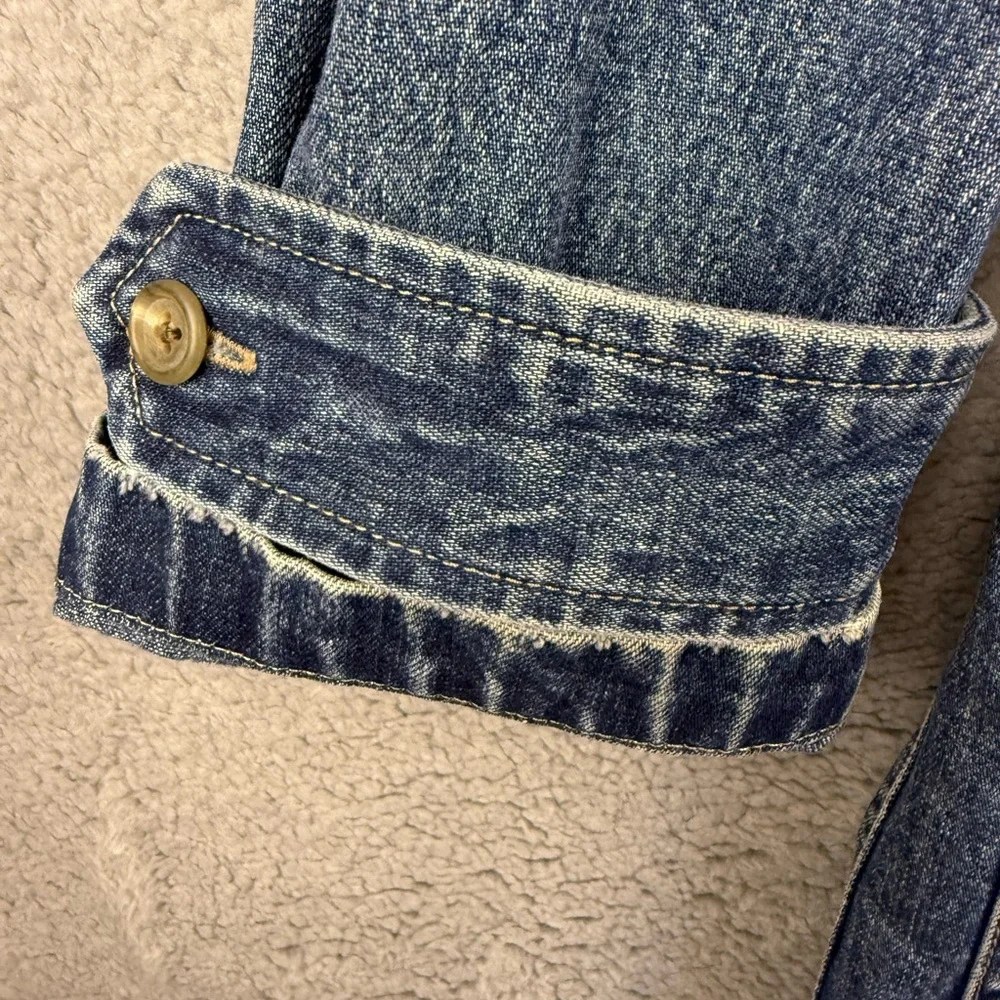 Ralph Lauren hooded Jean coat size small - Picture 4 of 13